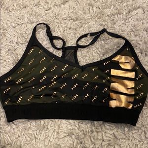 Pink Victoria’s Secret ultimate sports bra